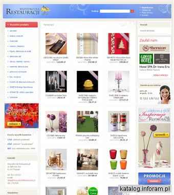 Wyposażenie restauracji