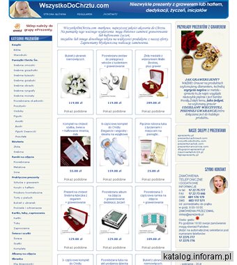 Prezent na chrzest dziecka