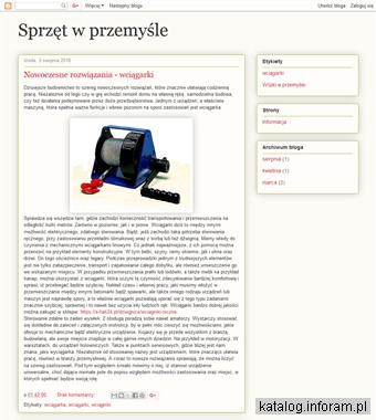 Blog o przemyśle