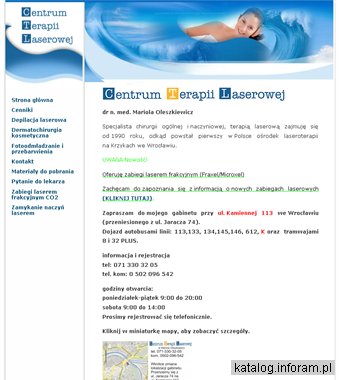 Centrum Terapii Laserowej Mariola Oleszkiewicz