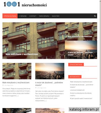 Biura nieruchomości - 1001nieruchomosci.pl