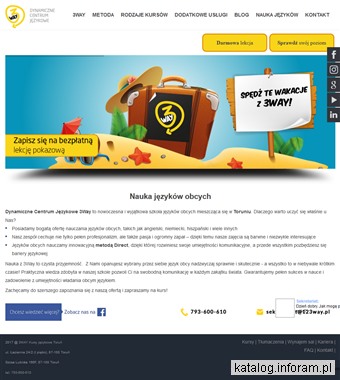 Nauka języka obcego - www.123way.pl