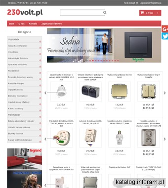 230VOLT.PL gniazdka elektryczne