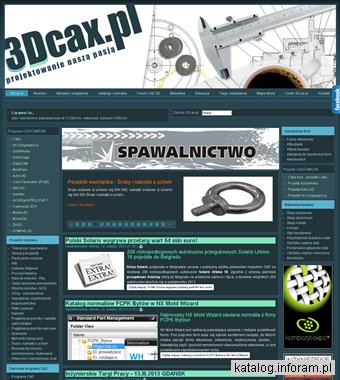 3dcax.pl - najważniejszy portal o tematy CAD CAM CAE