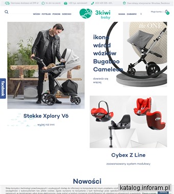 Wózki dziecięce i foteliki samochodowe - 3kiwi.pl