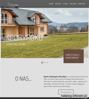 Domki w Polańczyku 4 Pory Roku