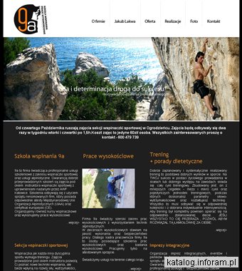 Sszkoła wspinania prace wysokościowe 9a