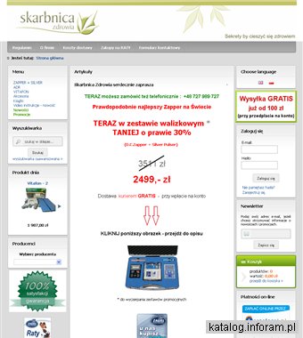 Skarbnica Zdrowia - Sekrety by cieszyć się zdrowiem - wygraj z chorobą