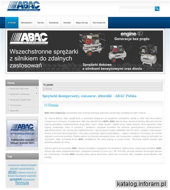 Nowoczesne kompresory śrubowe - ABAC Polska