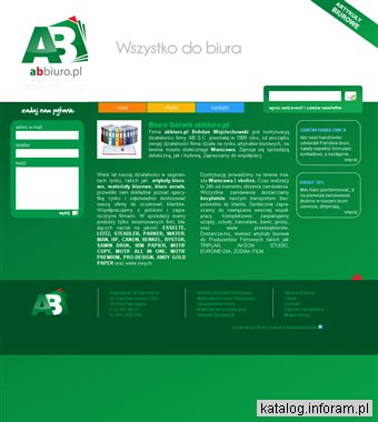 Ab biuro - materiały biurowe Warszawa
