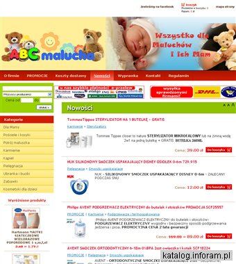 Abcmalucha.eu - artykuły dla dzieci, niemowląt i kobiet w ciąży