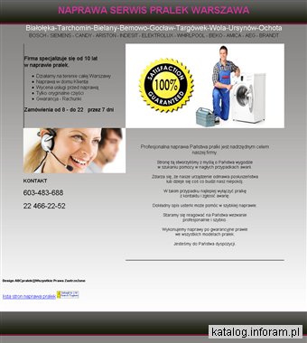 ABCpralek naprawa pralek warszawa