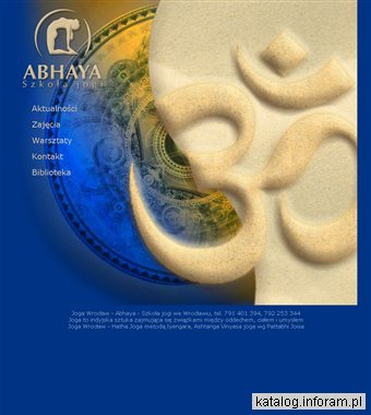 Abhaya Wrocław - Nauka astanga vinyasa jogi i jogi wg Iyengara