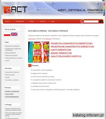 ACT-ee Warszawa - certyfikaty energetyczne