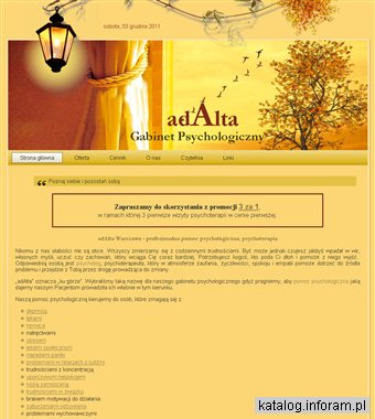 Kompleksowa psychoterapia indywidualna w obrębie miasta Warszawa