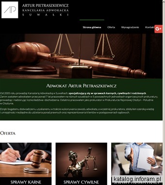 ARTUR PIETRASZKIEWICZ Pomoc prawna Suwałki