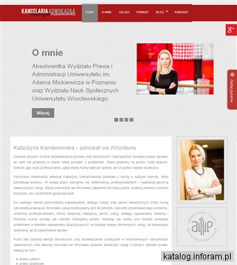 KATARZYNA KAMIENOWSKA prawnik Wrocław