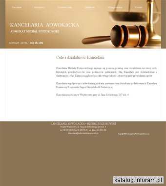 Adwokat Michał Koziorowski