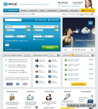 Bilety lotnicze w Aero.pl