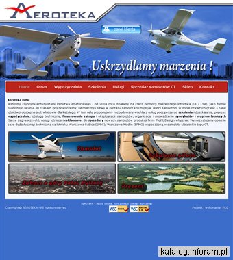 Lot nad warszawą - AEROTEKA