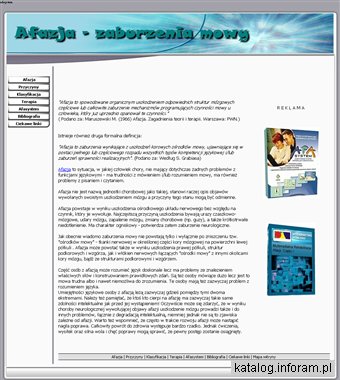 Afasystem - terapia afazji