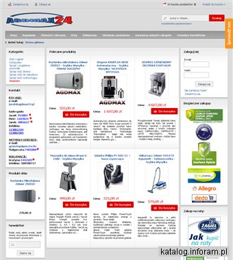 Agdmax24.pl -Sklep internetowy RTV-AGD