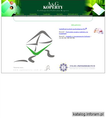 A&G Koperty Sp. z o.o.polskie przedsiębiorstwo produkcji kopert