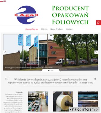 AGO producent opakowań foliowych Łódź