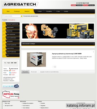 Agregatech.pl - Agregaty prądotwórcze