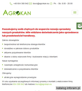 wapno z magnezem agrokan.eu