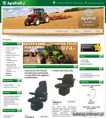 AgroProfi.pl - akcesoria do ciągników rolniczych - sklep online