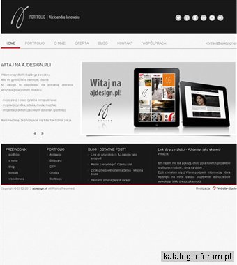 AJ design - grafik komputerowy Aleksandra Janowska