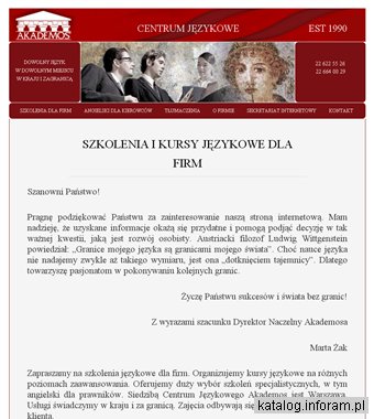 Angielski dla firm Warszawa