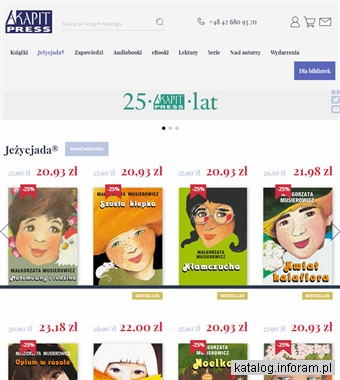 Wydawnictwo Akapit Press - Książki Młodzieżowe