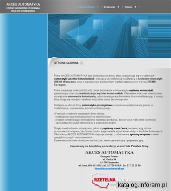 Systemy automatyki i automatyka węzłów betoniarskich