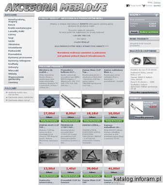 RZUSTO - akcesoria meblowe