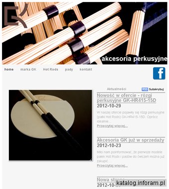 Akcesoria perkusyjne GK firmy GK-Music