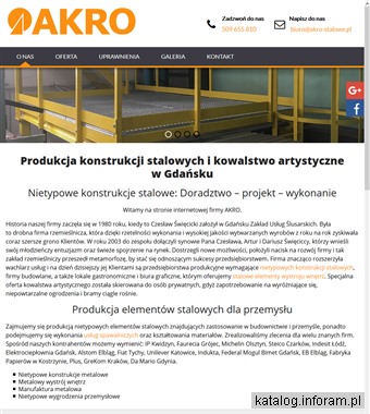 www.akro-stalowe.pl