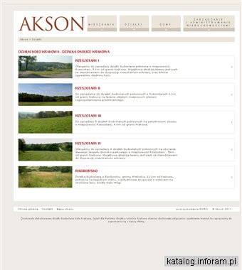 Domy w okolicach Krakowa