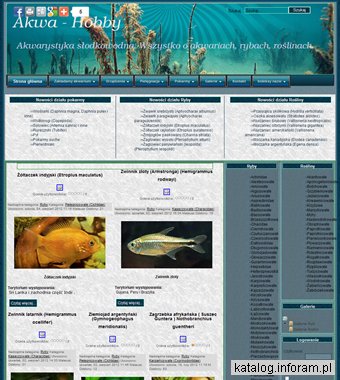Akwa - hobby akwarystyka słodkowodna.