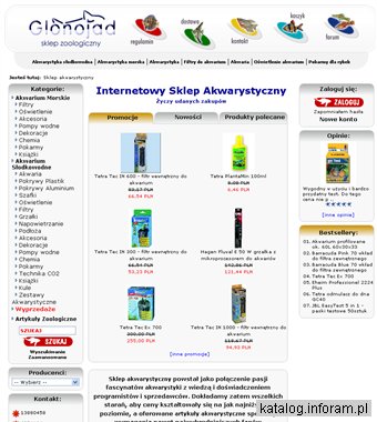 Sklep akwarystyczny online