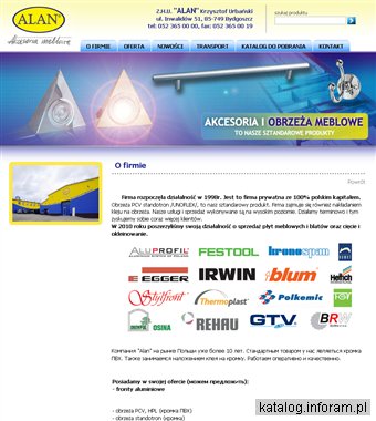 Obrzeża meblowe i akcesoria – alan.bydgoszcz.pl