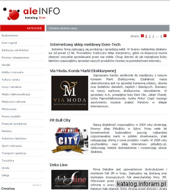 Katalog firm ALEINFO.EU