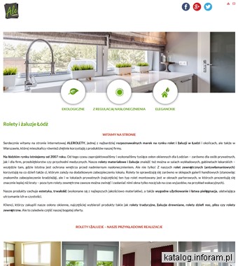 Rolety i żaluzje Łódź i okolice