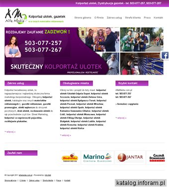 Gazetki promocyjne i reklamowe - AlfaMedia.com.pl