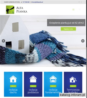 Izolacje natryskowe Gliwice - www.alfapianka.pl