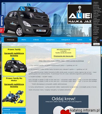 ALIEN szkoła nauki jazdy Szczecin