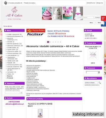 ALL 4 CAKES Jadalne pisaki do dekoracji