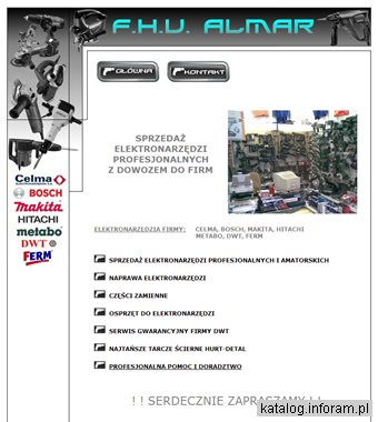 F.H.U ALMAR - elektronarzędzia