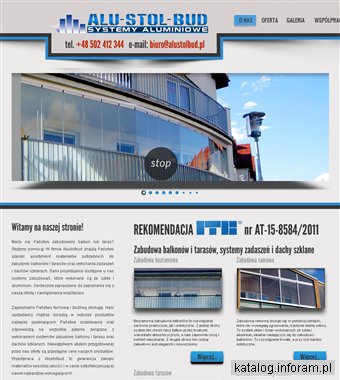 Alustolbud Tymiński M. zabudowa tarasu